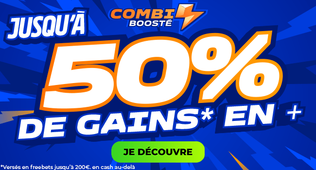 Parions Sport en ligne FDJ Combi boost