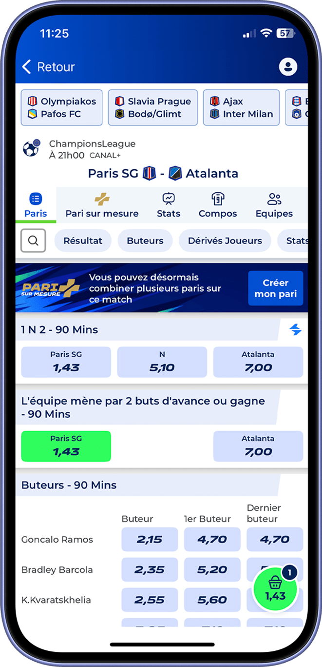 +2 Etape 1